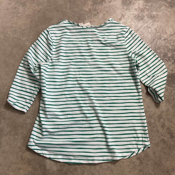 Zenergy by Chicos Shirt Womens‎ Size Medium Striped Sand Sun And Fun Tee - Picture 8 of 11